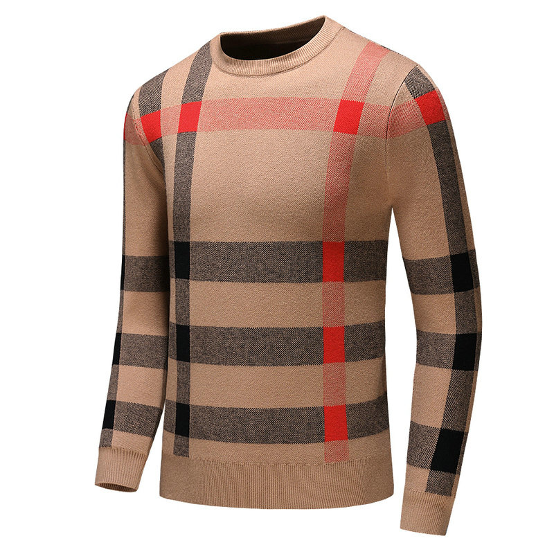 burberry pulls et sweat-shirts pour homme red grid
